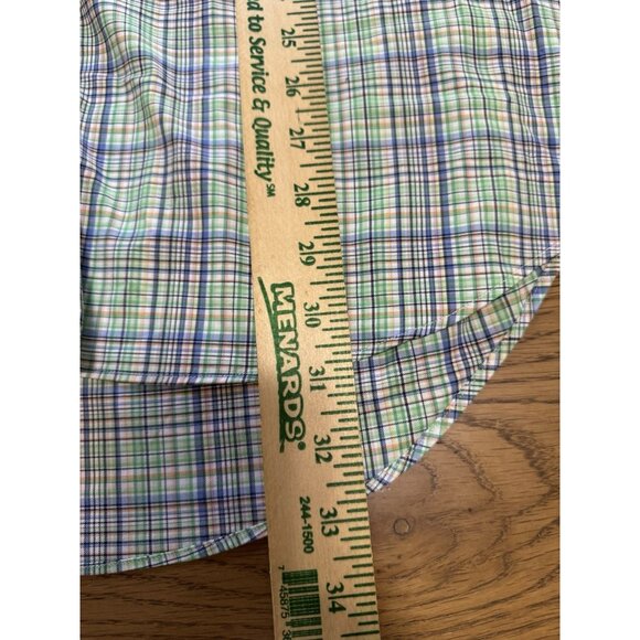 Ralph Lauren Plaid Performance Shirt Size Large Button Down Men Shirt Cotton - Picture 4 of 12